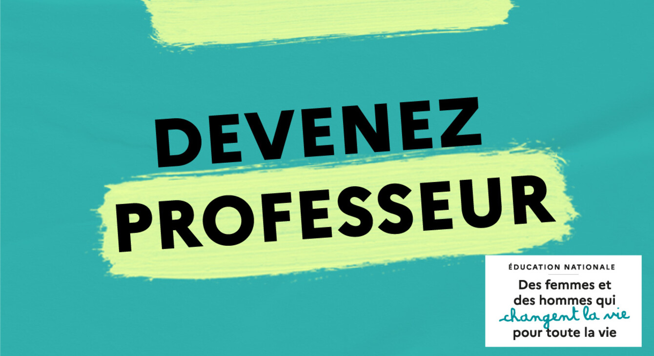 devenez professeur